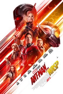 <i>Ant-Man and the Wasp</i> 2018 superhero film produced by Marvel Studios