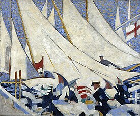 The Regatta, 1913, National Gallery of Scotland.