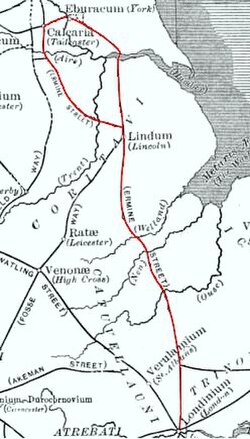 Route of Ermine Street