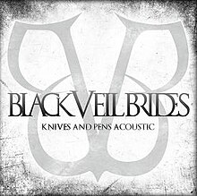 Tranĉiloj kaj Skribiloj (akustikaj) (Black Veil Brides-albumo - kovrilarto).jpg