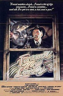 <i>Farewell, My Lovely</i> (1975 film) 1975 film by Dick Richards