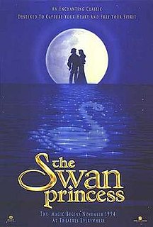 <i>The Swan Princess</i> 1994 American animated musical fantasy film directed by Richard Rich