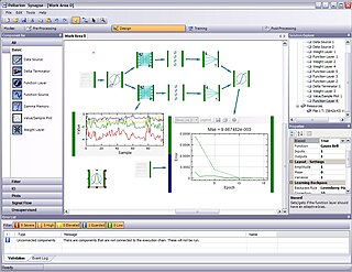 <span class="mw-page-title-main">Peltarion Synapse</span> Development environment for neural networks and adaptive systems