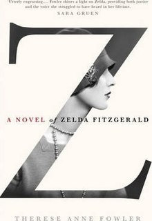 <i>Z: A Novel of Zelda Fitzgerald</i> 2013 biographical novel