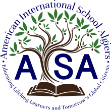 Amerikanische Internationale Schule von Algier logo.svg