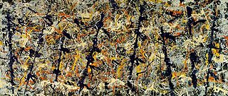 <i>Blue Poles</i> Painting by Jackson Pollock