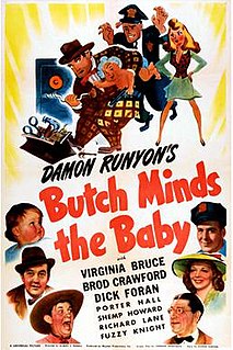 <i>Butch Minds the Baby</i> 1942 film directed by Albert S. Rogell