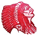 Custer High School Mascot 1960's & '70's Custer High School Milwaukee Indian Mascot.jpg