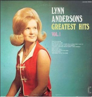 <i>Lynn Andersons Greatest Hits, Vol. 1</i> 1971 compilation album by Lynn Anderson
