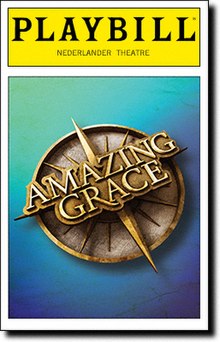 Amazing Grace.jpg'nin orijinal Broadway prodüksiyonu için Playbill