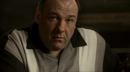 The final shot of the series, featuring Tony Soprano.