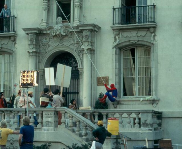 Shooting Spider-Man at Caltech from "The Curse of Rava".