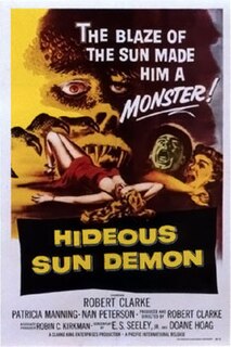 <i>The Hideous Sun Demon</i> 1958 American film