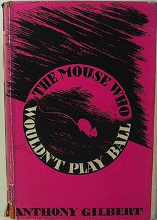 <i>The Mouse Who Wouldnt Play Ball</i> 1943 novel