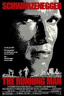 <i>The Running Man</i> (1987 film) 1987 dystopian action film by Paul Michael Glaser