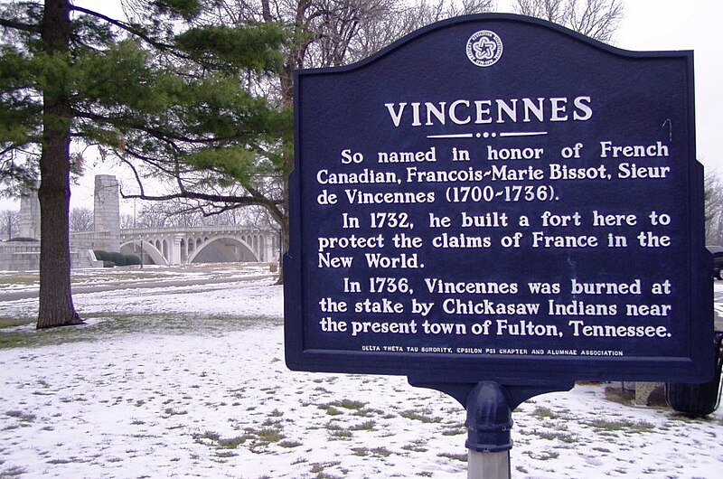 File:François-Marie Vincennes historical marker.jpg