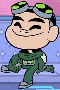 Gizmo as he appears in Teen Titans Go! (2013).