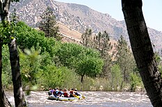 The Kern River north of Kernville