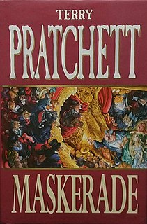 <i>Maskerade</i> 1995 Discworld novel by Terry Pratchett