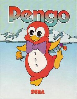 <i>Pengo</i> (video game) 1982 video game