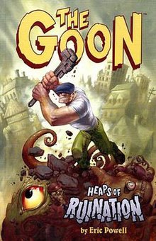 The Goon Volume 3: Heaps of Ruination (February 2005) Powell gooncover.jpg