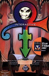 <i>Prince Interactive</i> 1994 multimedia CD-ROM video game