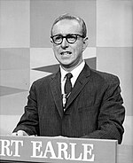 Earle hosting the ''[[College Bowl]]'', c. 1960s