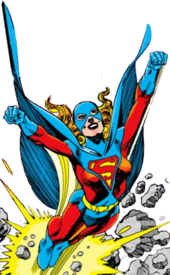 Superwoman (Kristin Wells). Art by Gil Kane, 1983. Superwoman (Kristin Wells).png