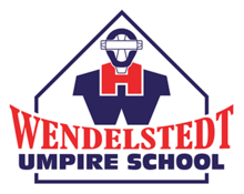 Wendelstedt Umpire School logotipi.