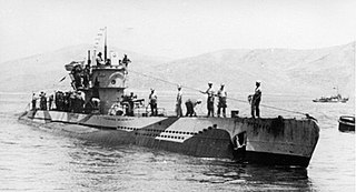 German submarine <i>U-81</i> (1941) Type VIIC U-boat of the navy of Nazi Germany (Kriegsmarine)