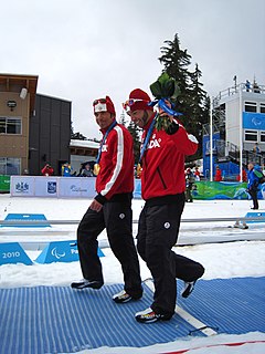 Brian McKeever Canadian cross-country skier and para-biathlete