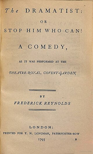 <i>The Dramatist</i> 1789 play