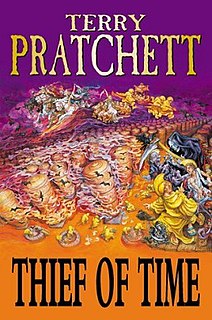 <i>Thief of Time</i> 2001 Discworld novel by Terry Pratchett