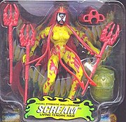 Scream (Donna Diego) as an action figure released by Toy Biz.