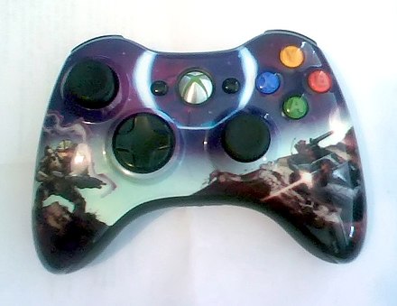 Limited Edition Halo 3 "Spartan" controller