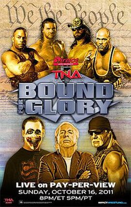 Promotional poster featuring various TNA wrestlers