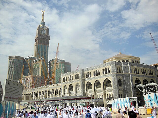 Image: Clock Tower Makkah from Marwa