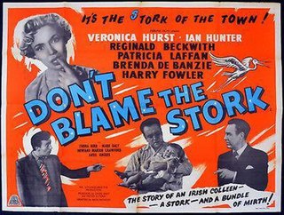 <i>Dont Blame the Stork</i> 1954 British film by Ákos Ráthonyi