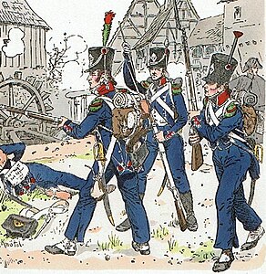 Chasseurs of Infanterie Légère, 1806