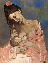 Pablo Picasso, 1905, Maternite (Mother and Child), private collection Pablo Picasso, 1905, Maternite (Mother and Child).jpg