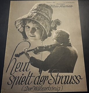 <i>Strauss Is Playing Today</i> 1928 film