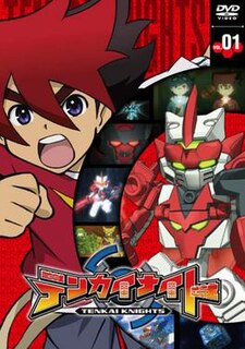 <i>Tenkai Knights</i> 2013 Canadian Japanese anime series, produced by Shogakukan-Shueisha Productions and Spin Master and animated by Bones and Shogakukan Music & Digital Entertainment