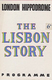 <i>The Lisbon Story</i> (musical) 1943 musical