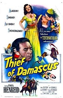 <i>Thief of Damascus</i> 1952 film by John Rawlins