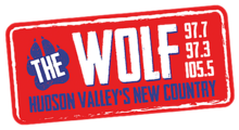 WCZX 97.7 WZAD 97.3 WDBY 105.5 the Wolf logo (Hudson Valley version).png