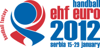 Logo.svg do Campeonato Europeu de Handebol Masculino de 2012