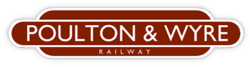 Poulton & Wyre Railway Society logo.png