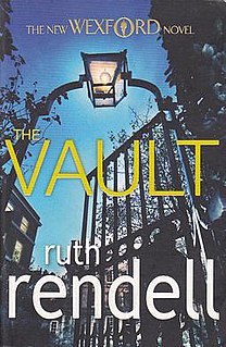 <i>The Vault</i> (novel) 2011 novel by Ruth Rendell