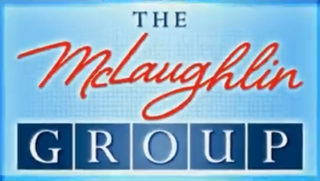 <i>The McLaughlin Group</i> Public affairs television program