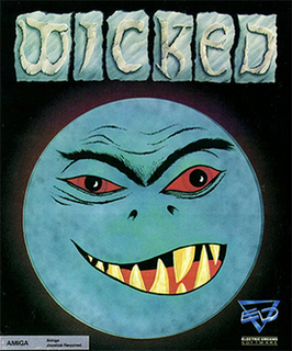 <i>Wicked</i> (video game) 1989 video game